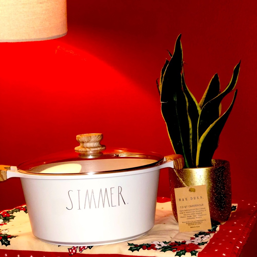 Simmer 7.5 quart casserole pot